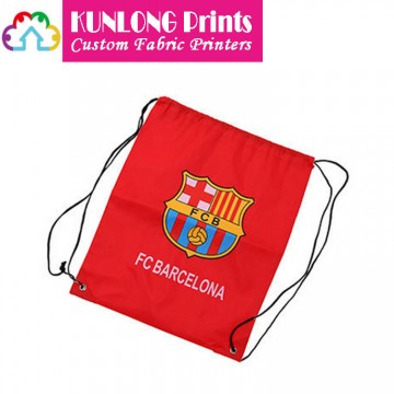 Polyester Drawstring Backpacks for Football Club (KLPDB-002)