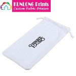 Microfiber Pouches for Glasses/Jewelry/Cell Phone (KLPMEP-005W)