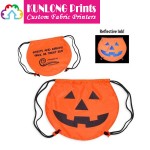 Pumpkin Drawstring Backpacks for Halloween Promotions (KLPDB-004)