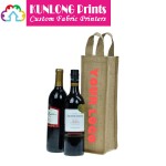 Promotional Wine Sacks Jute Tote Bags (KLPSGB-001)