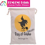 Personalized Drawstring Halloween Gift Bags (KLWDP-002)