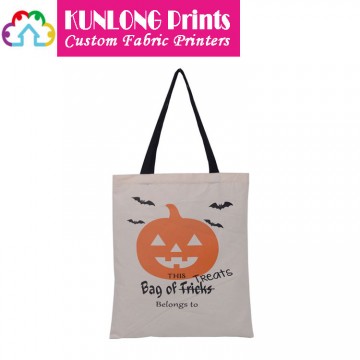 Promotional Halloween Canvas Tote Bag (KLWCTB-003)