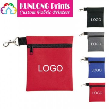 210D Polyester Drawstring Bags with Logo Printing (KLPDB-001)