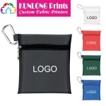 Polyester Golf Tee Pouch with Carabiner (KLGTP-004)