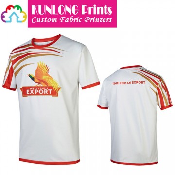 Custom Made Sublimated T-shirts for Running Events (KLDSP-004)