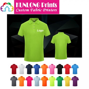 Running Polo shirts 100% polyester Sportswear with Quick Dry Material (KLPPS-001)
