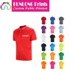 Quick Dry Polo Shirts with Logo Printing (KLPPS-005)