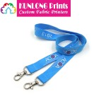 Promotional Lanyard with Two Clips (KLPL-011)